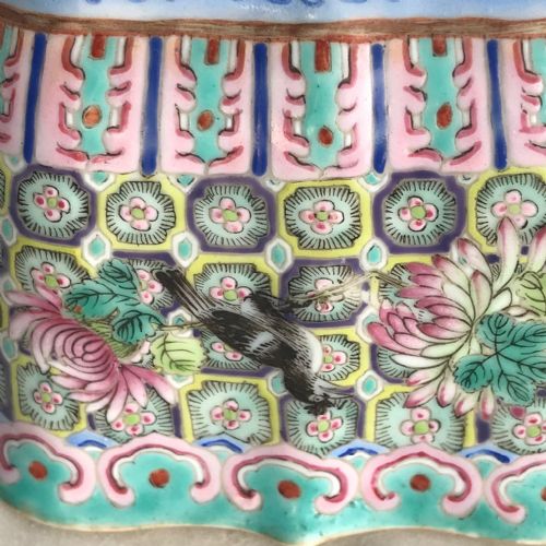QING DYNASTY CHINESE LOBBED RECTANGULAR BOWL - ADDITIONAL PHOTO 12