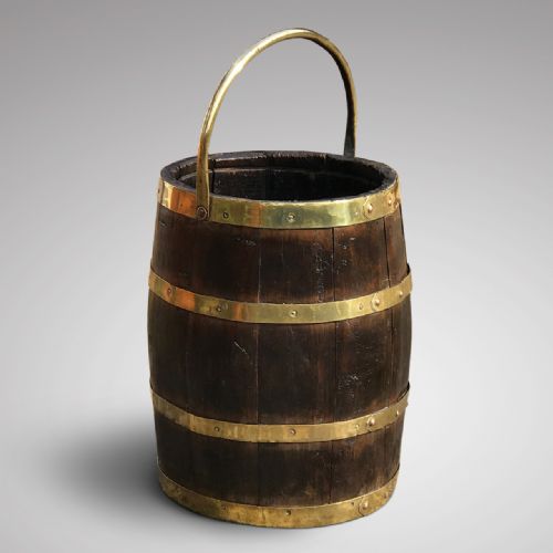 19th Century Coopered Barrel Stick Stand