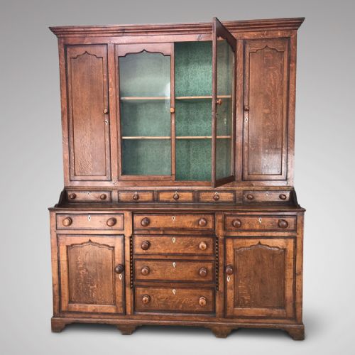 Georgian Oak Housekeepers Cupboard