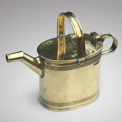 Victorian Brass Watering Can