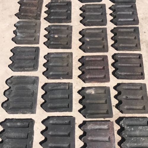 Victorian Decorative Garden Edging Tiles