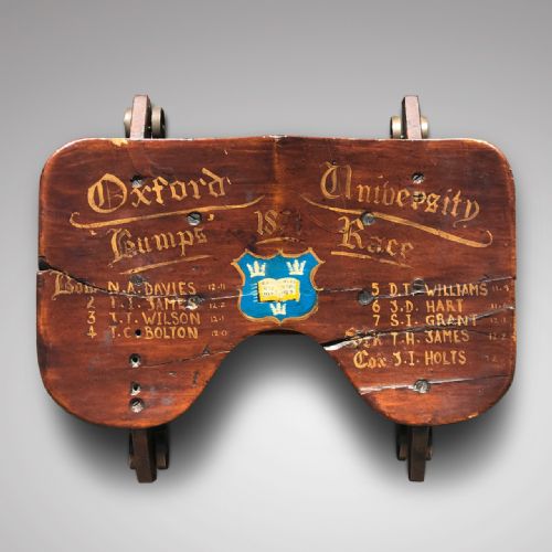 1871 Oxford University Boat Race Skull Seat