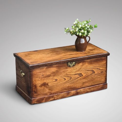 fig 1. 19th Century Elm Chest