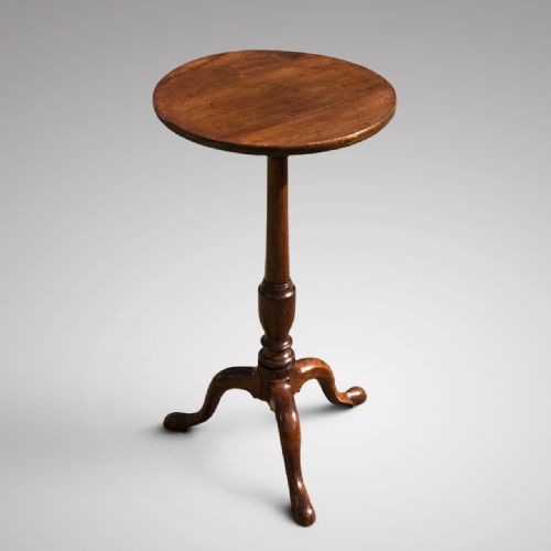 Georgian Mahogany Pedestal Wine Table