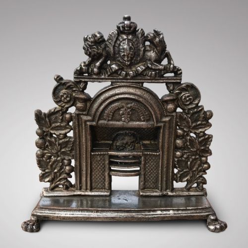 19th Century Sample Cast Iron Fireplace
