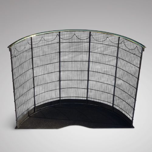 fig 1. 19th Century Curved Nursery Fire Guard