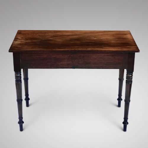 fig 1. William IV Mahogany Side Table