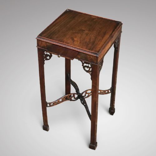 fig 1. Edwardian Mahogany Kettle Stand in the Georgian Style