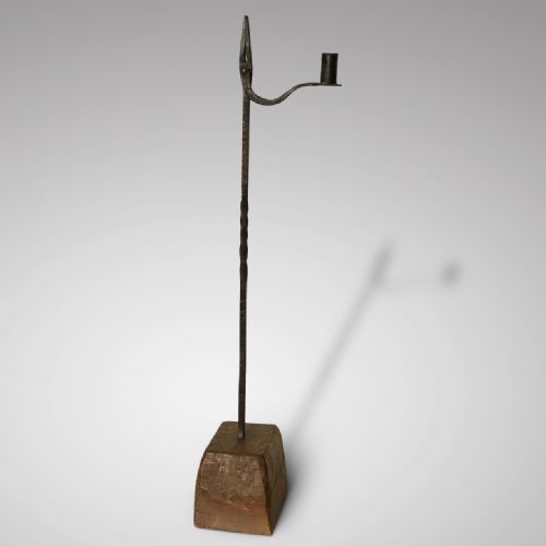 Early 19th Century Tall Rush Light