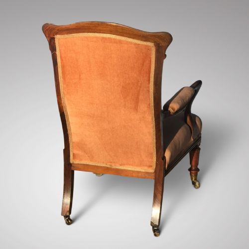 fig 1. William IV Rosewood Library Chair