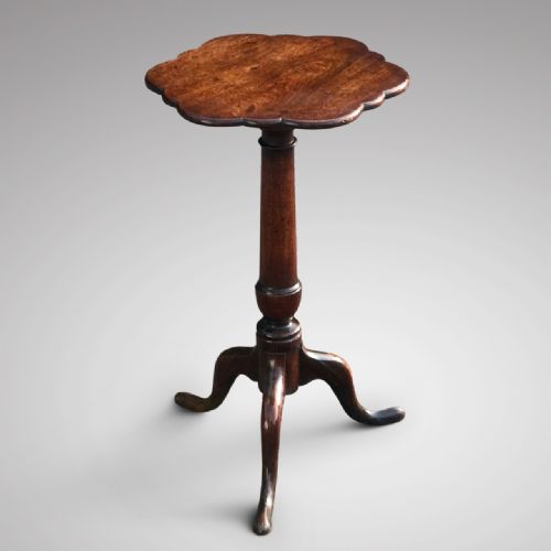 Georgian Fruitwood and Mahogany Wine Table