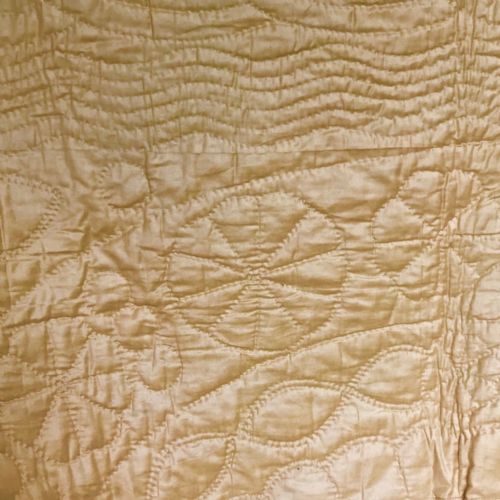 fig 2. 19th Century Hand Stitched Reversible Durham Quilt