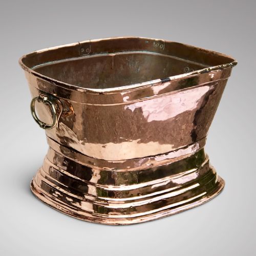 18th Century French Copper Bowl