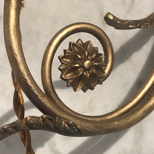 PAIR OF EARLY 20TH CENTURY GILTWOOD WALL SCONCES - ADDITIONAL PHOTO 7