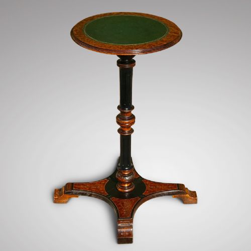 19th Century Amboyna Wine Table in the Manner of Lamb of Manchester