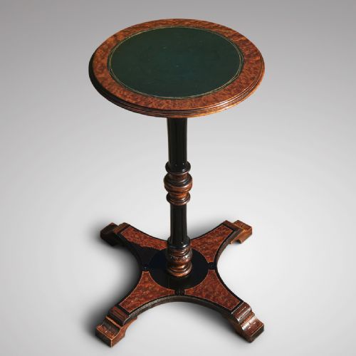 fig 1. 19th Century Amboyna Wine Table in the manner of Lamb of Manchester