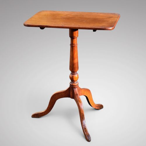 19th Century Tilt Top Lamp Table