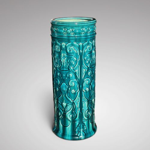 Art Nouveau Bretby Ceramic Stick Stand