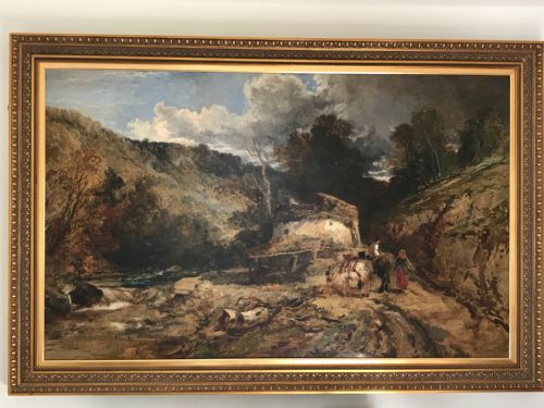 Large Oil Landscape Painting by William Muller