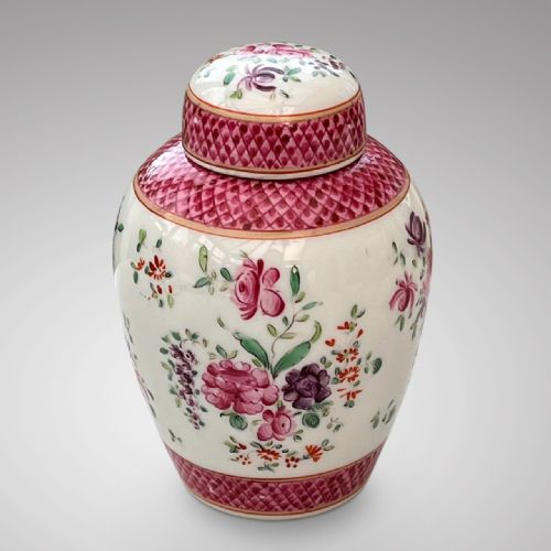 Japanese Porcelain Vase & Cover