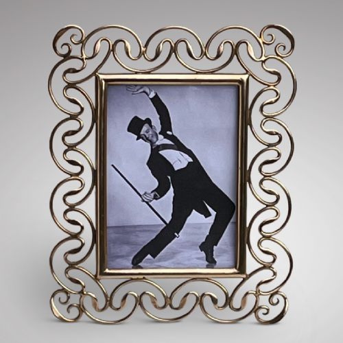 Brass Art Nouveau Photograph Frame