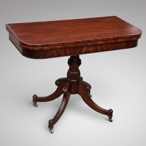 Early 19th Century Mahogany Tea Table