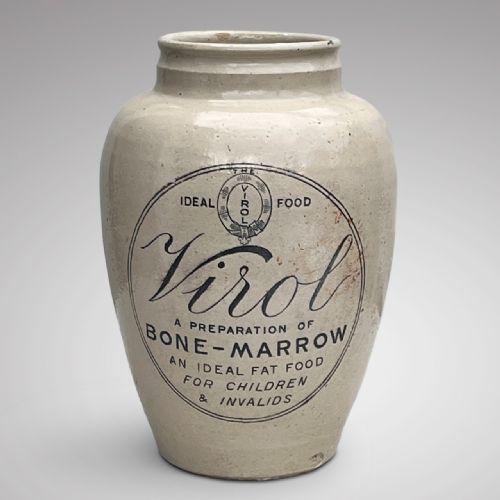 Enormous Stoneware Virol Jar