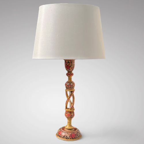 19th Century Kashmiri Table Lamp