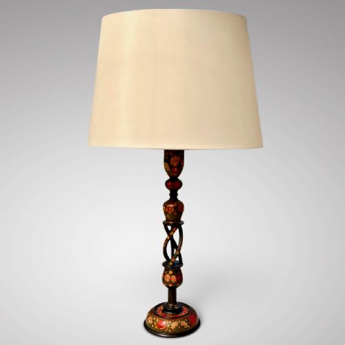 Decorative Antique Kashmiri Table Lamp