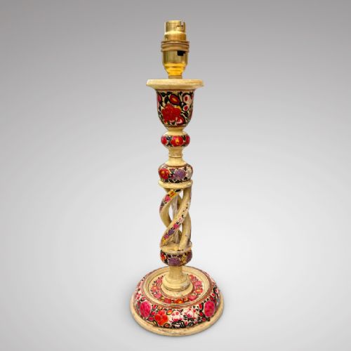 fig 1. 19th Century Kashmiri Table Lamp