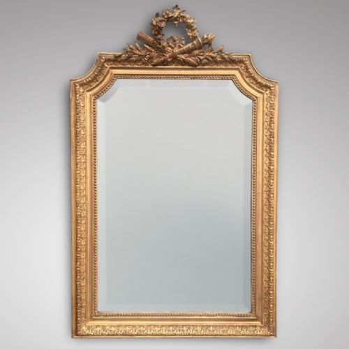 19th Century French Gilt Mirror