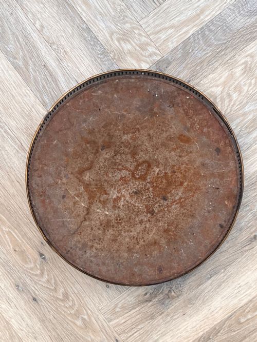 19TH CENTURY PONTYPOOL TOLEWARE TRAY - ADDITIONAL PHOTO 2