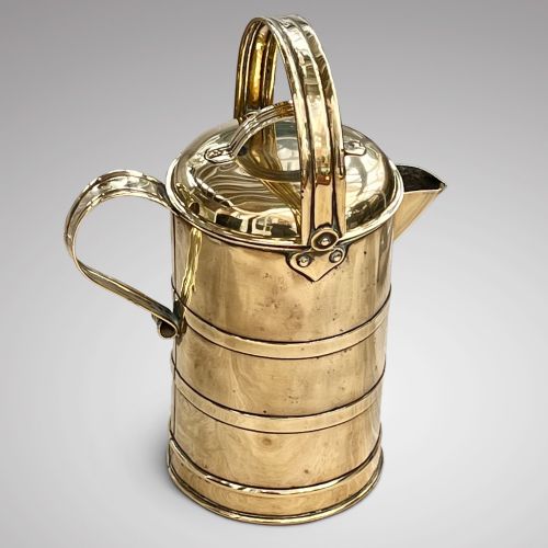 Arts & Crafts Brass Watering Can by William Souter & Sons