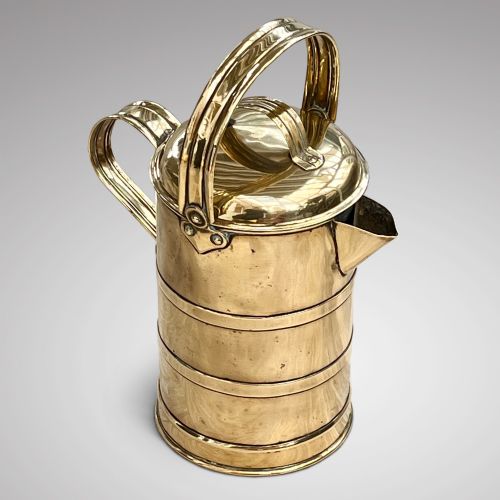 fig 1. Arts & Crafts Brass Watering Can by William Souter & Sons