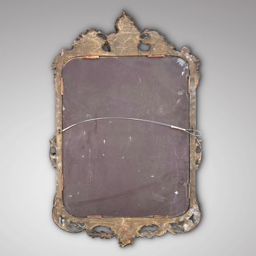 18TH CENTURY FRENCH GILTWOOD MIRROR - ADDITIONAL PHOTO 1