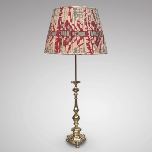 19th Century Brass Lamp
