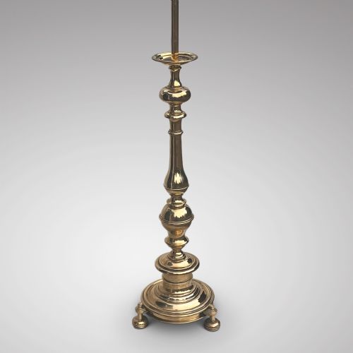 fig 1. 19th Century Brass Lamp