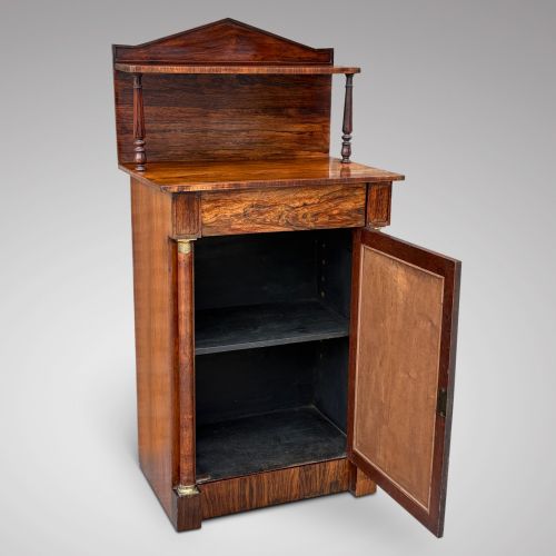 REGENCY ROSEWOOD SIDE CABINET - ADDITIONAL PHOTO 2