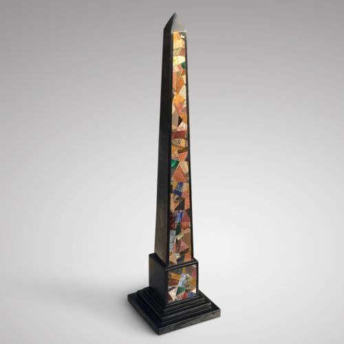 19TH CENTURY ASHFORD MARBLE OBELISK - ADDITIONAL PHOTO 2