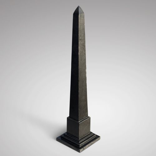 19TH CENTURY ASHFORD MARBLE OBELISK - ADDITIONAL PHOTO 3
