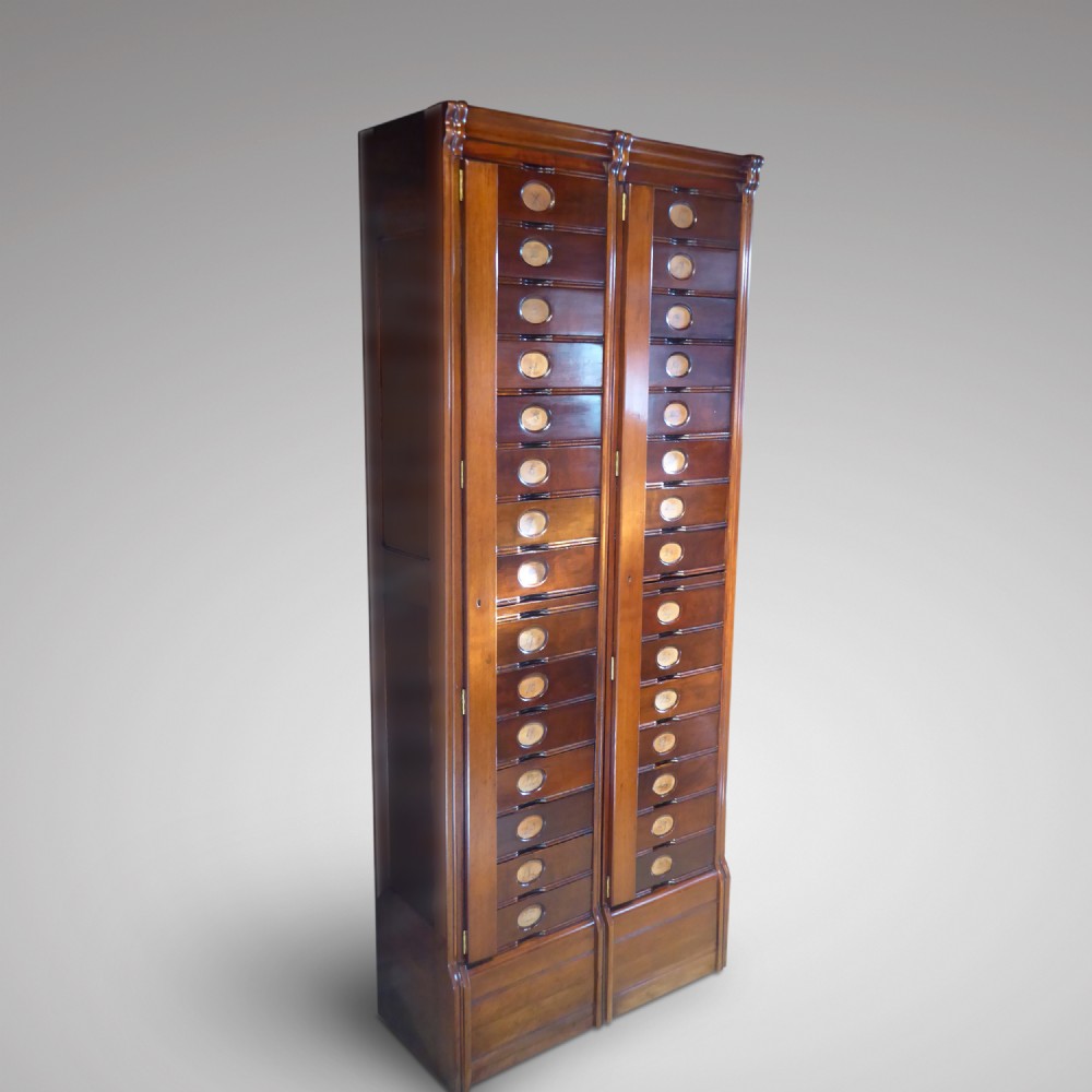 A Pair of Early 19th Century Filing Cabinets