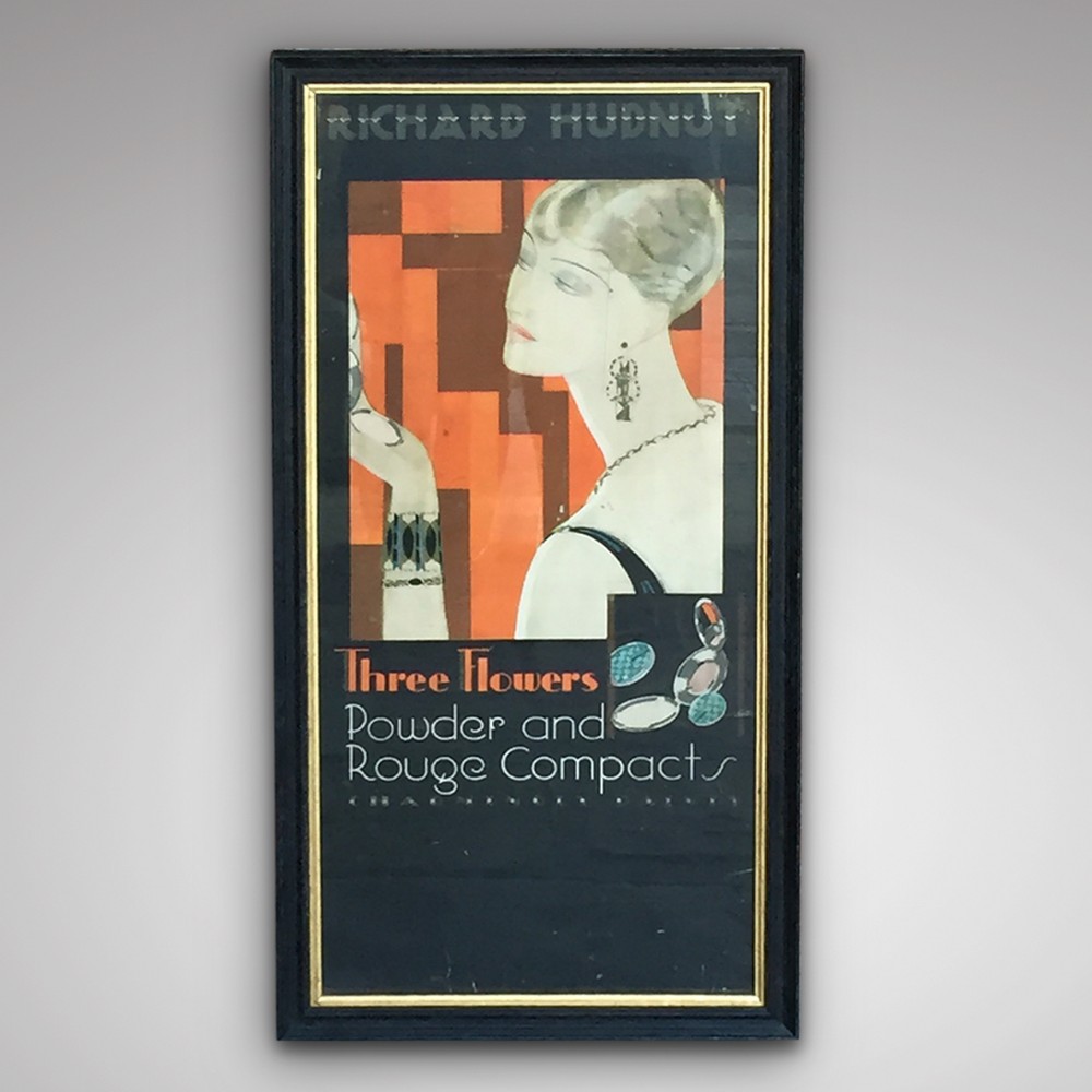 Rare Art Deco Advertising Poster