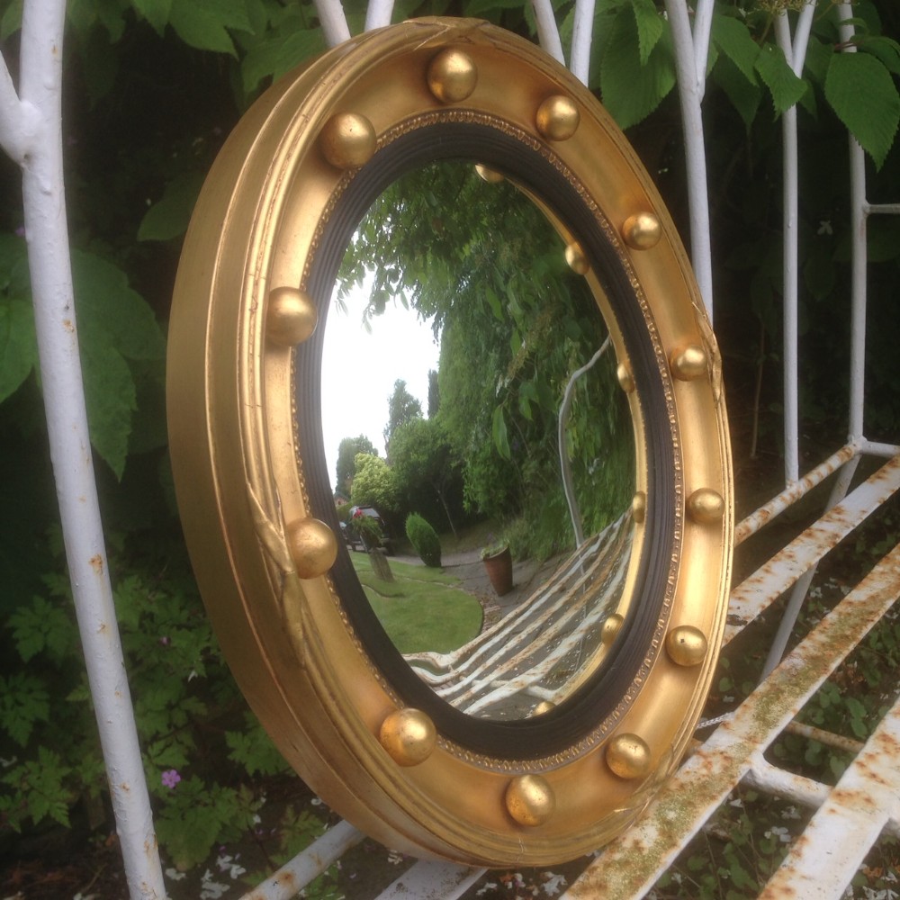 Late 19th Century Convex Mirror