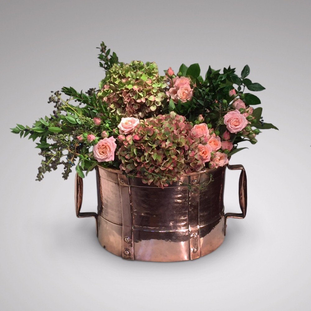 A superb Arts and Crafts Copper Planter
