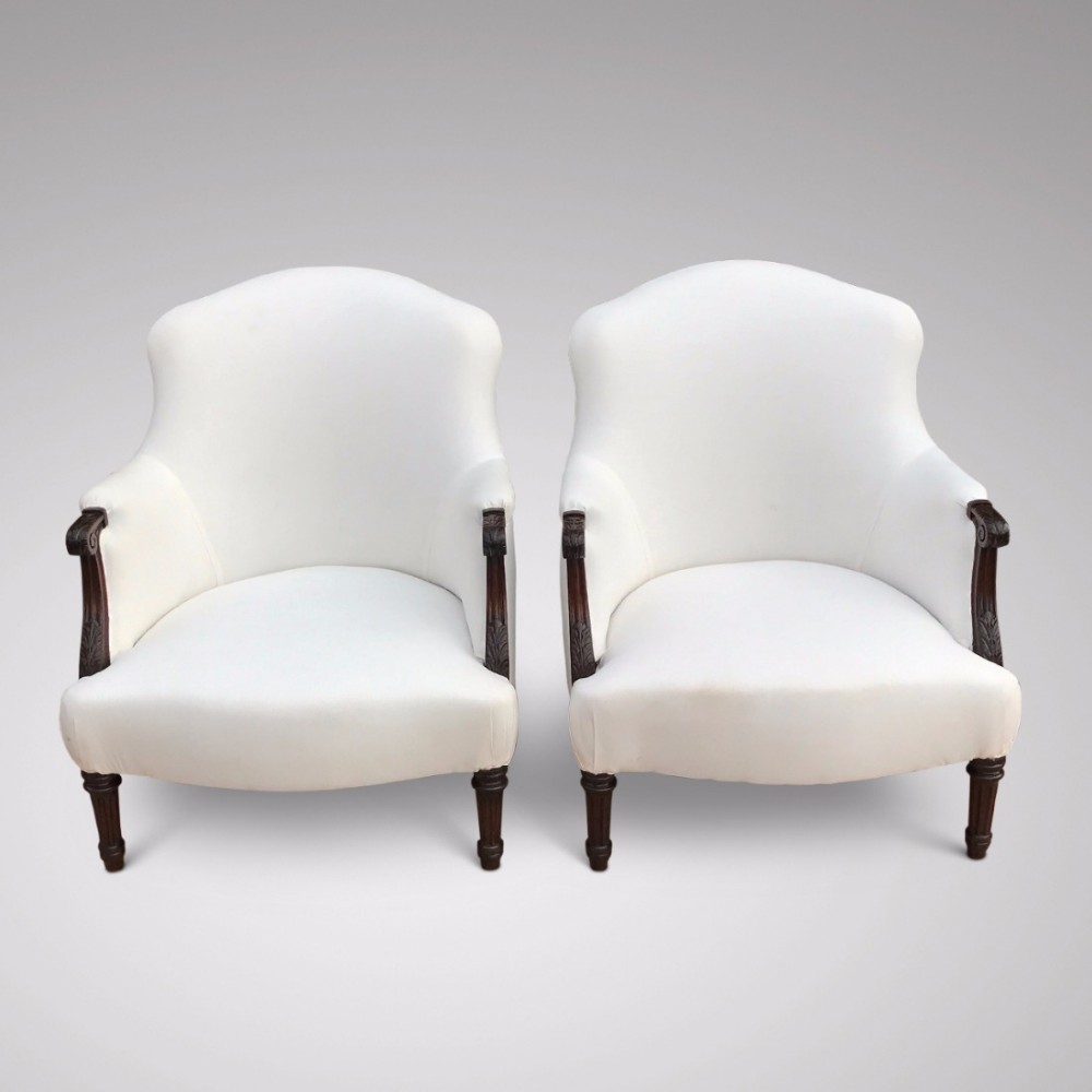 Pair of 19th Century French Armchairs