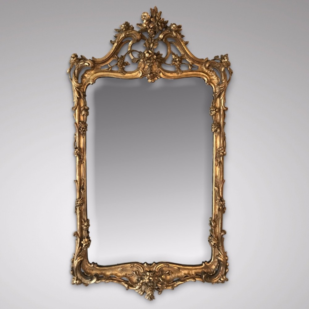18th Century Giltwood Mirror