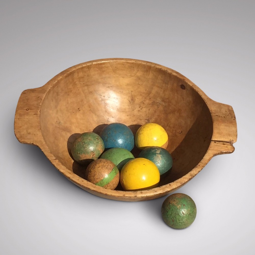 19th Century Sycamore Dairy Bowl
