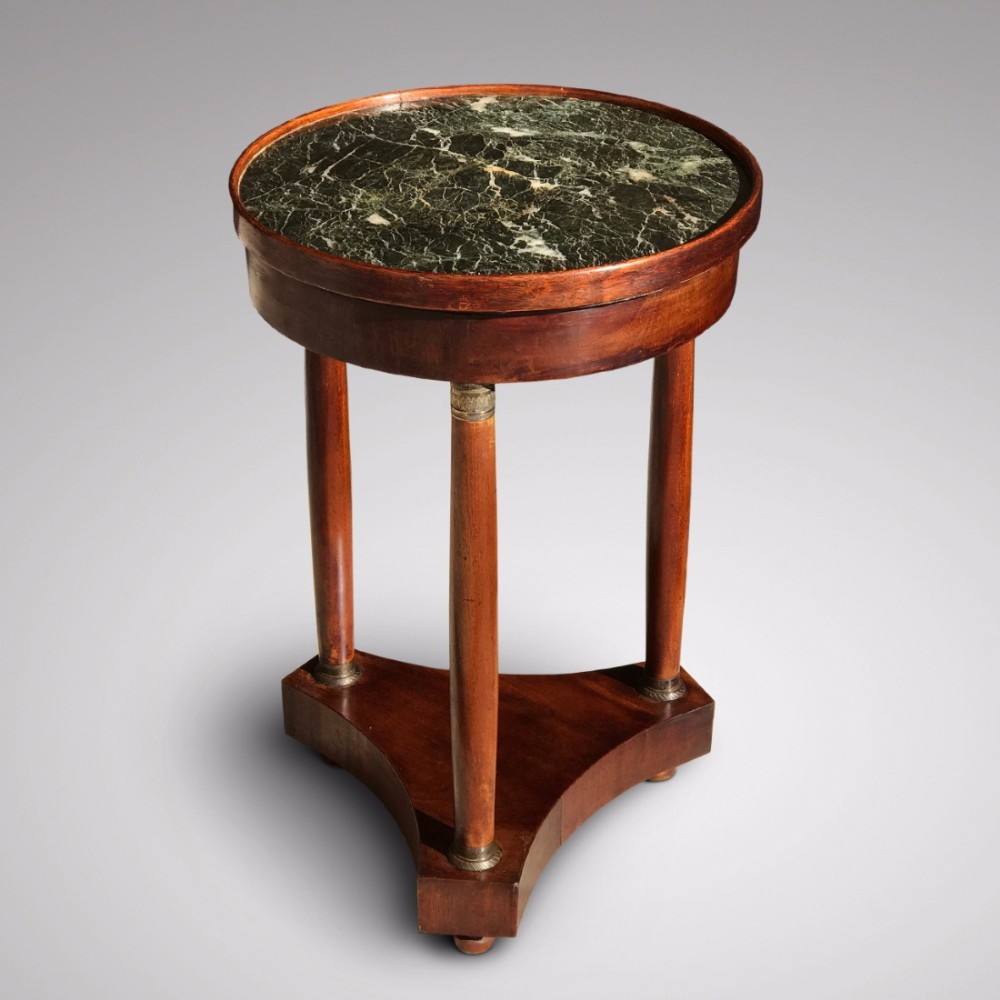 19th Century French Empire Lamp Table