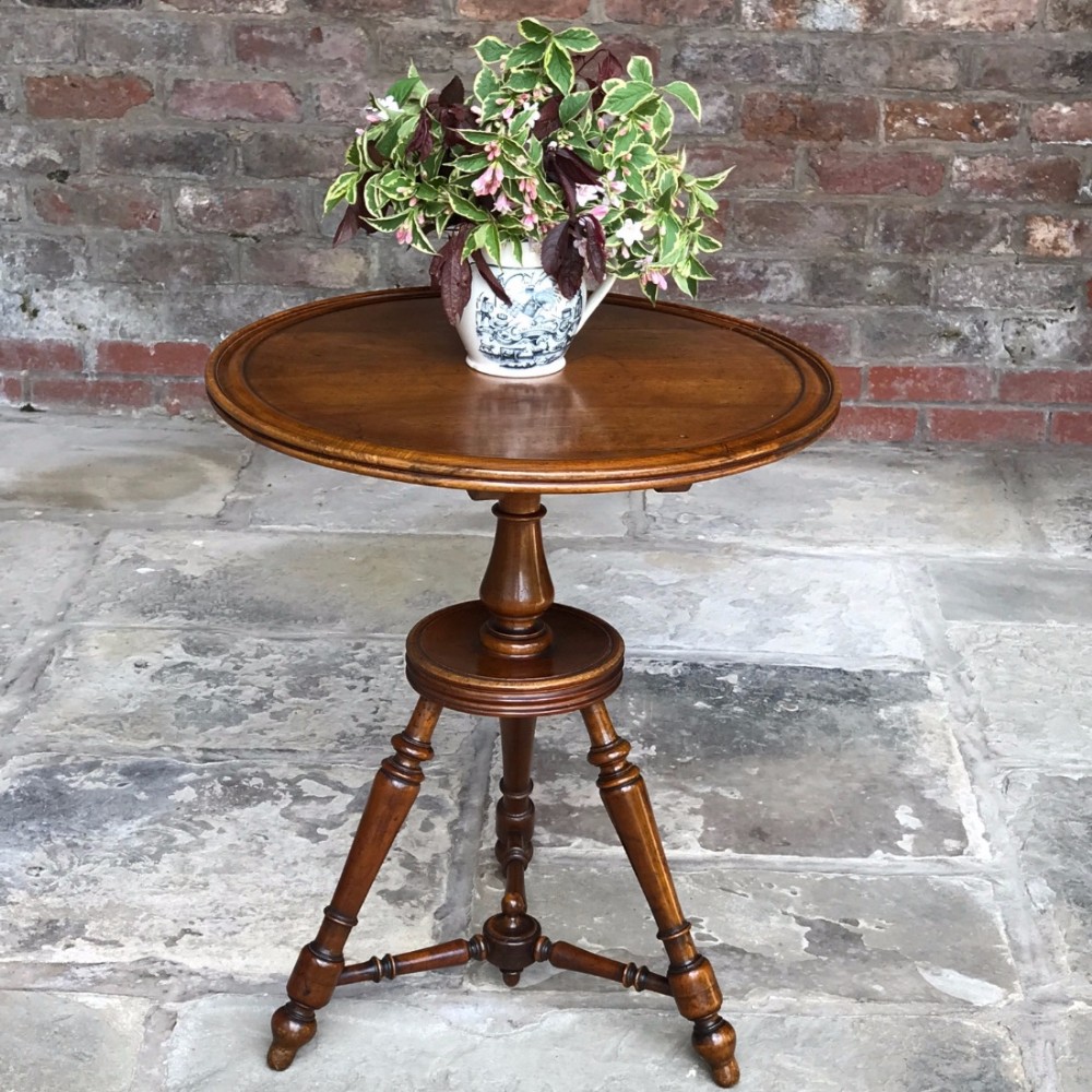 19th Century Walnut Turners Table