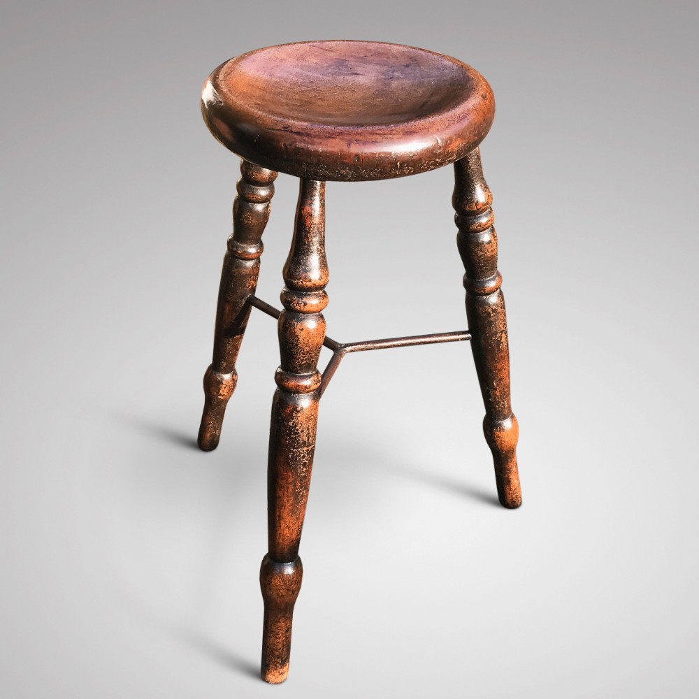 19th Century Lace Maker's Stool